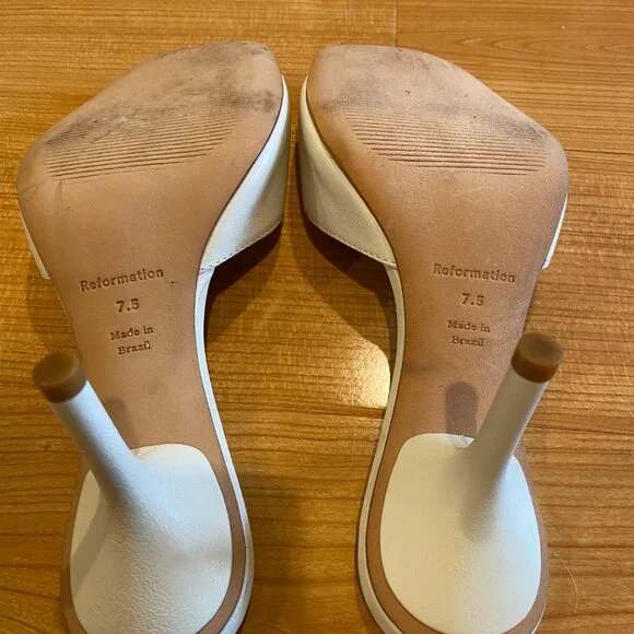 Reformation Giacinta High Heel Sandal (Size 7.5)